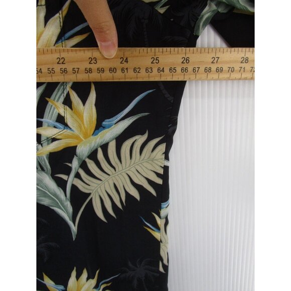 VINTAGE Hilo Hattie Shirt XL Hawaiian Button Down Floral Aloha Pocket - Picture 5 of 10